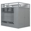 Lit mezzanine double avec tiroirs-1082689464