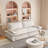 73.2" Queen 3 In 1 Convertible Pull Out Sleeper Sofa Bed-802674345