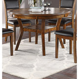 Dining Room Round Table With Shelve