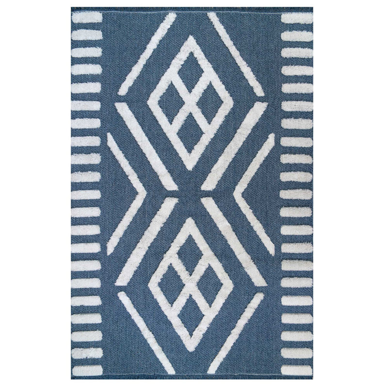Breene Southwestern Hand Woven Area Rug, Rectangle 117 x 170 cm