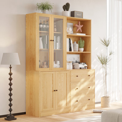 Resie Book Cabinet Storage Bookcase