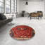 Tapis oriental multicolore tissé à la machine Oriental-706774269