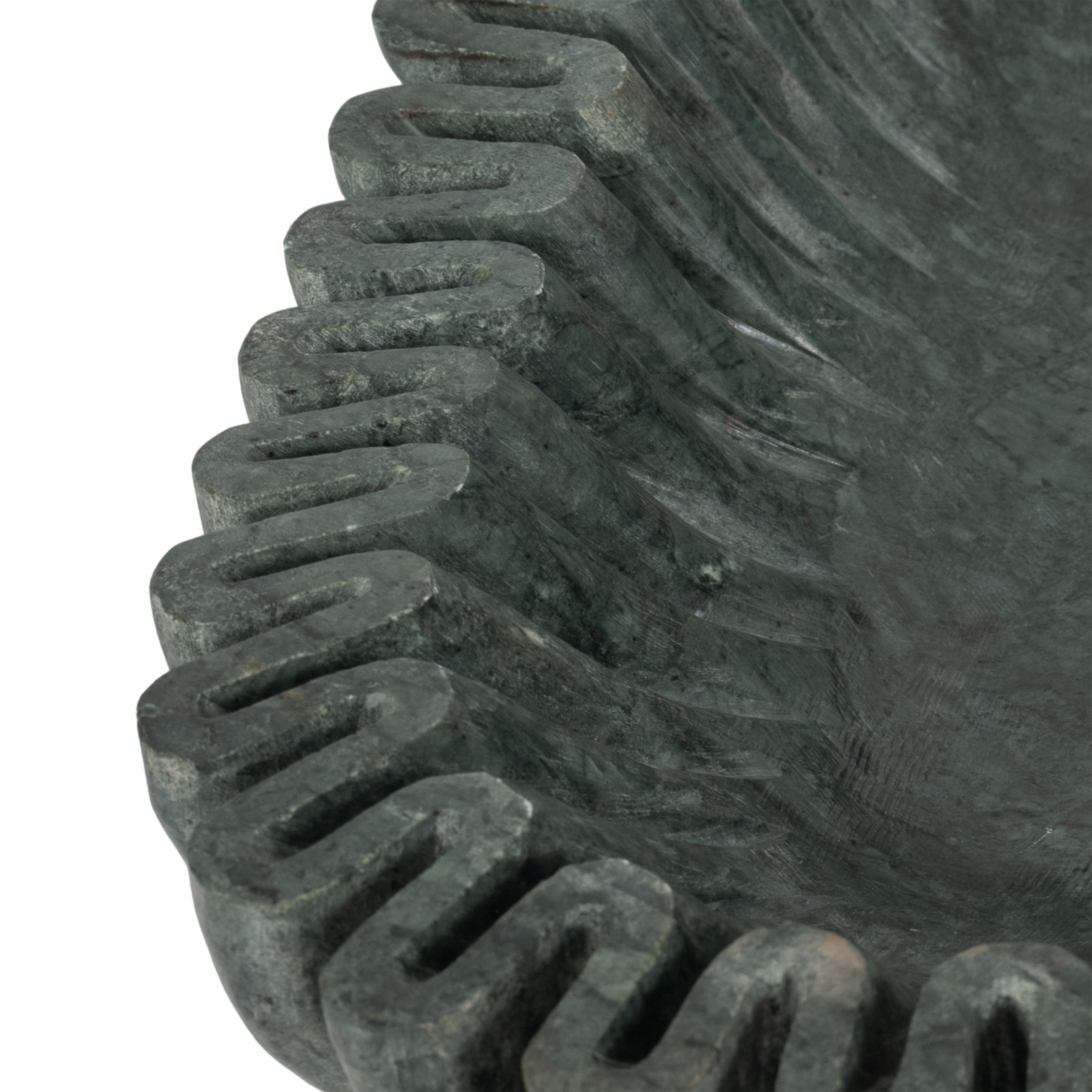 Vanderwall Genuine Marble Bowl, Green