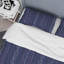 Ensemble de housse de couette en microfibre bleu / blanc / rose 3 pièces-1327008265