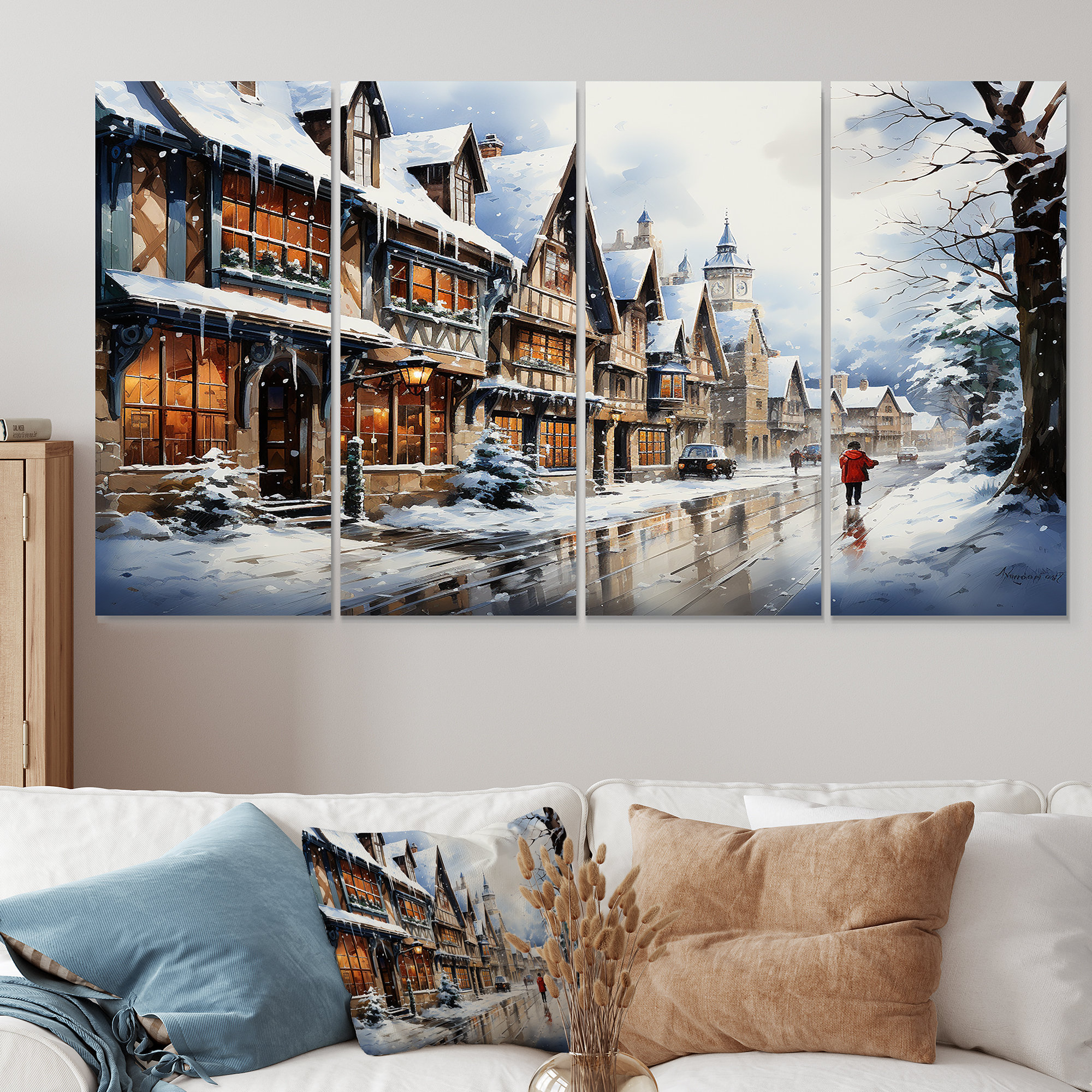 Winston Porter Winter In Germany City Landscape I - Winter Landscape 4 ...