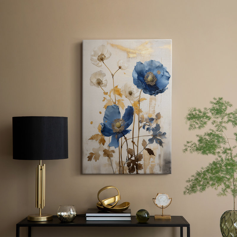FLORAL Series LXIV - Gallery Cavas, H 12 po x l 8 po