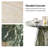 Watterson Modern 31.88"W Marble Concrete Top Round Coffee Table-119400651