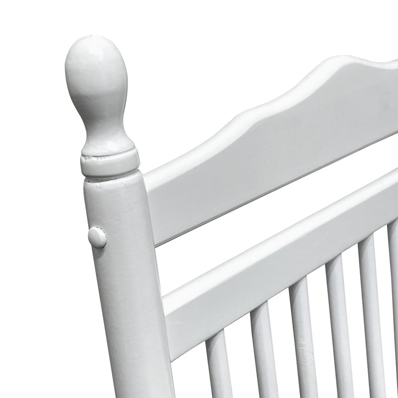 Fauteuil à bascule Balcony Porche, Blanc