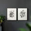 Vintage Floral LXV III - Ensemble de 2 reproductions de cadres d'angle fermés-951699908-951699909
