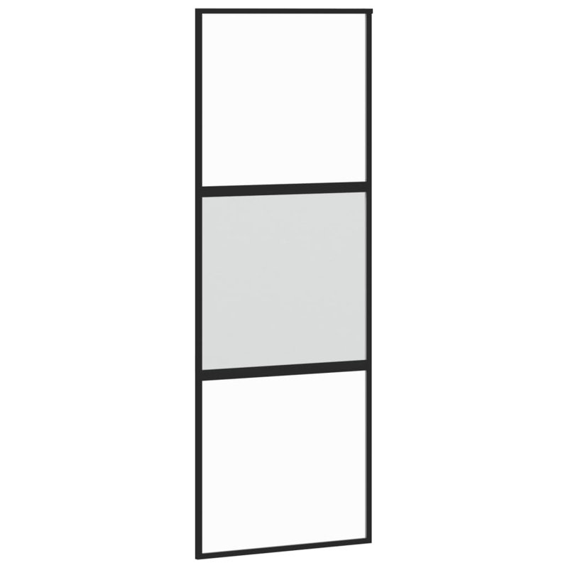 Aesa Glass Sliding Doors, 205cm H x 76cm W