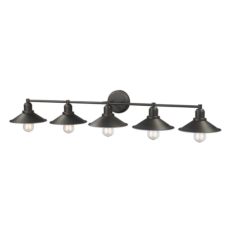 Alyias 5 - Light Dimmable Vanity Light, Olde Bronze