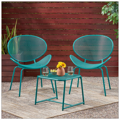 Charmant ensemble de conversation pour l'extérieur avec un design élégant et une fabrication durable