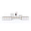 Borgia Unfinished TV Stand for TVs up to 85"