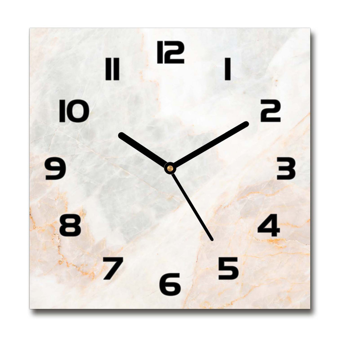 Analoge Wanduhr Marble 60 cm Geräuschlos