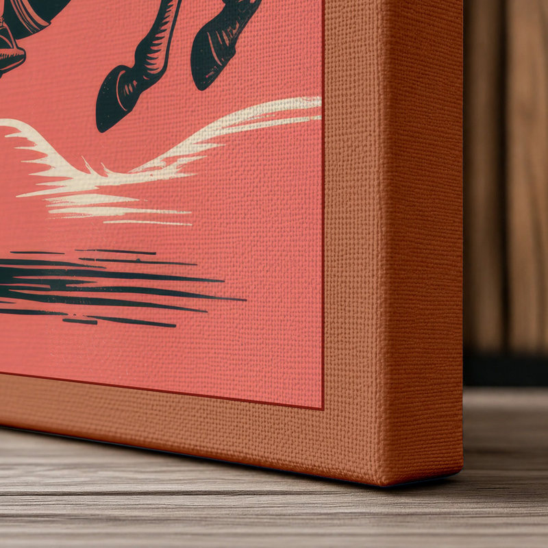 Print, 30x20 - 76.2 x 50.8 cm, Terracotta Border