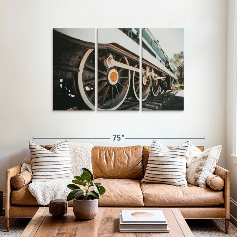 Mehar Old Train, 36" H x 57" W