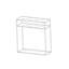 Baccari 80cm Console Table