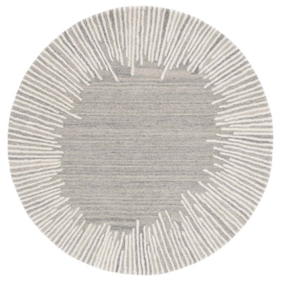 Fifth Avenue 129 Area Rug In Grey / Ivory
