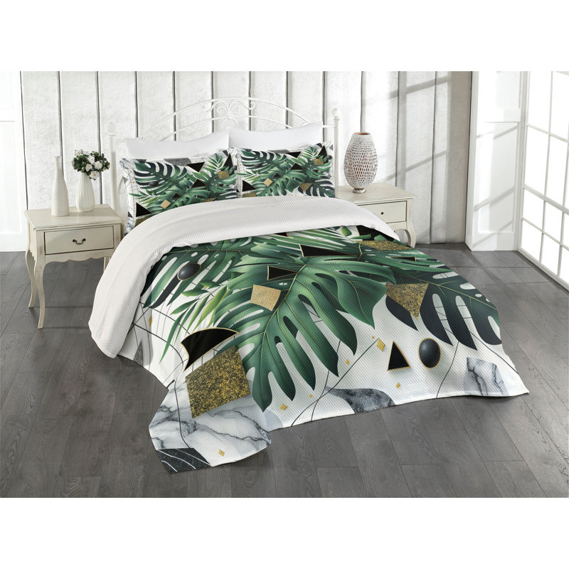 Polyester Coverlet, Queen Coverlet + 2 Standard Shams