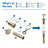 Pop-Up Bathroom Sink Drain Stopper with Overflow-104076466