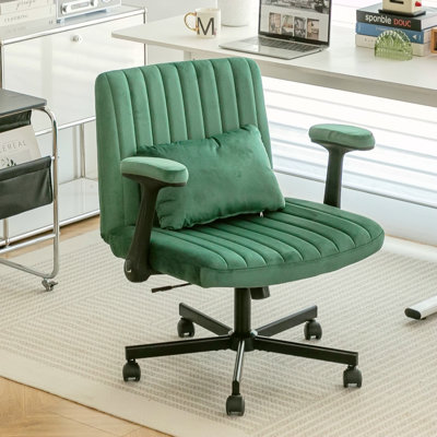 Chaise de bureau Velvet Criss Cross
