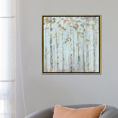«Soft Birch Forest» par Sally Swatland - reproduction d'art