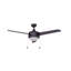 Ventilateur de plafond 50 pales à 3 pales Contempo finition bronze huilé avec lumière DEL intégrée