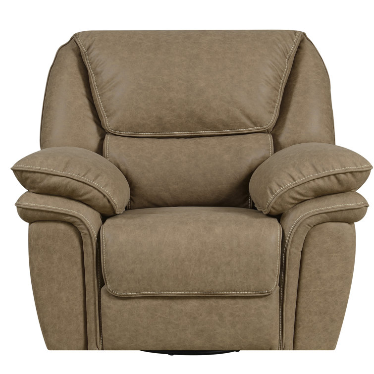 Fauteuil inclinable manuel oscillant standard de 46 po de large Ellinger