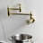 Kingston Brass Fuller Two-Handle 1-Hole Wall Mount Pot Filler Faucet-91118383