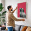 Seal in Pink Modern - Wrapped Canvas-2117264777-2117264892