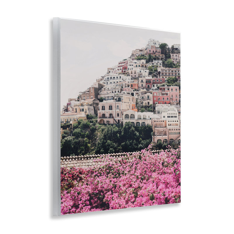 "Positano Town Architecture", art mural par Sissi et Seb