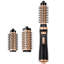 Brosse à cheveux rotative à air chaud avec brosse 1,5 po et 2 po