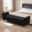 Banc de rangement rembourré de 65,75 po de largeur-2129330353