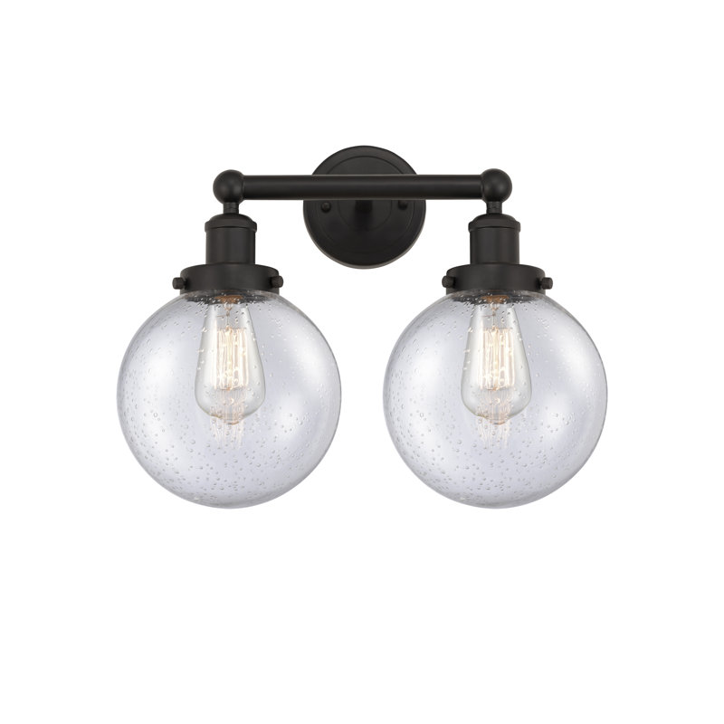 Alphonsa 2 - Light Dimmable Vanity Light, Mercury, Oil Rubbed Bronze