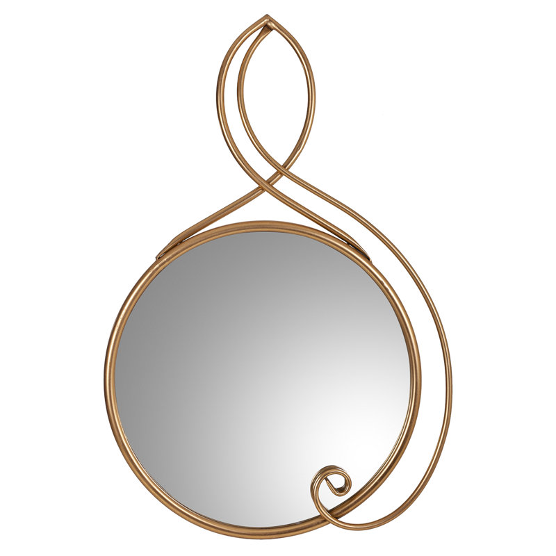 Radegund Metal Flat Wall Mirror