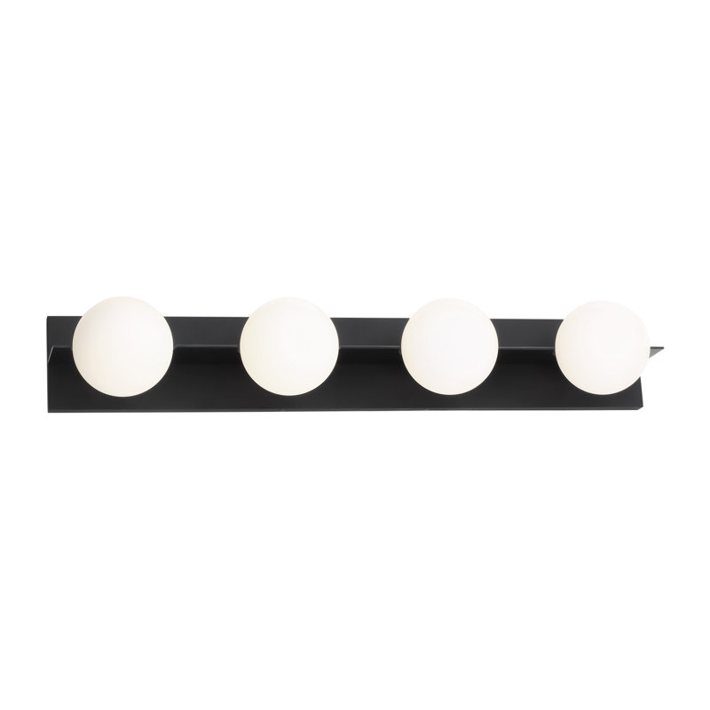 Orbel 4 - Light Bath Bar, Matte Black
