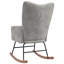 Chaise berçante en velours Khennedi-2140516102