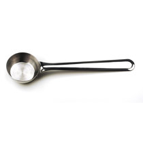 Coffee Scoop Measuring Spoon Set 1 And 2 Tablespoon Short Handle Metal  Coffee Sc