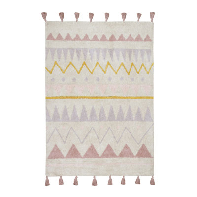 Tapis multicolore noué à la main Azteca Lorena Canals®
