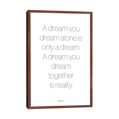 A Dream - Print on Canvas