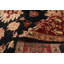 Tapis noir 145 cm x 168 cm