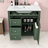 30-Inch Bathroom Vanity with Ceramic Top, Soft-Close Door Cabient and 3 Drawers-53944384