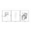 Ensemble de 3 pièces d'art mural Mid-Century-377853951