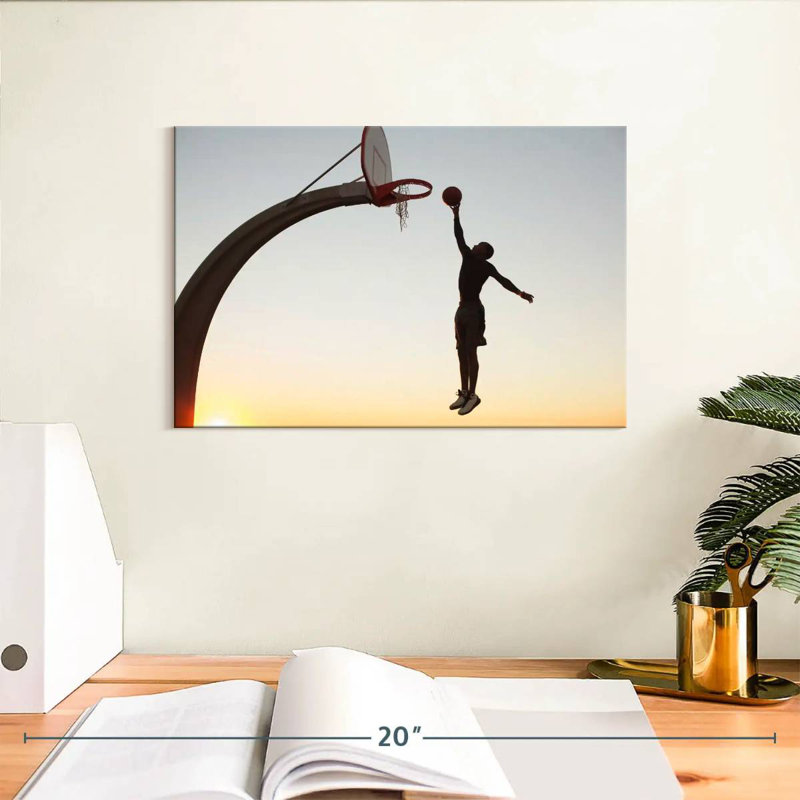 Sunset Slam Dunk, H 8 po x l 12 po