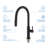 Novo Single Handle Pull Down Kitchen Faucet-123809212