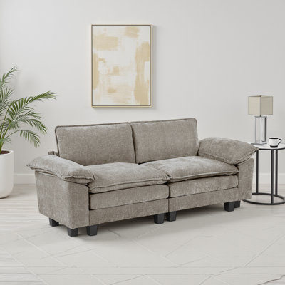 Causeuse en chenille de 87 po Careen
