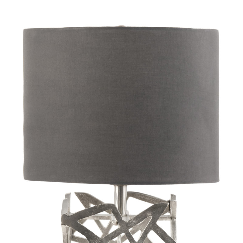 Lampe de table à motif de cage torsadée 25 po Chisdock