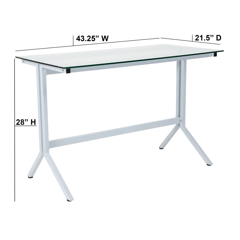 Glass Writing Desk
