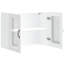 Kitchen Wall Cabinet With Glass Door Lucca Engineered Wood-554589261-554589256
