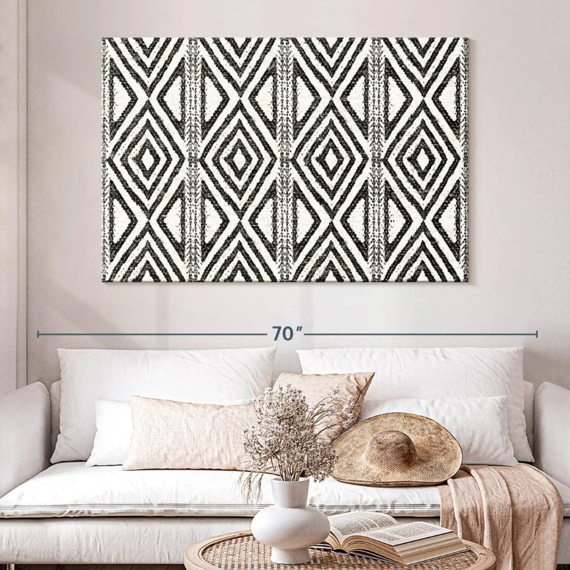 Motif sauvage africain Avery II, H 34 po x l 51 po